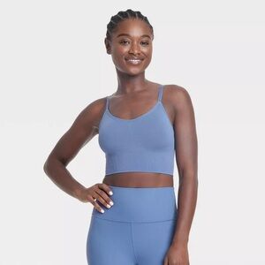 Women's Seamless Medium Support Cami Longline Sports Bra - All In Motion
